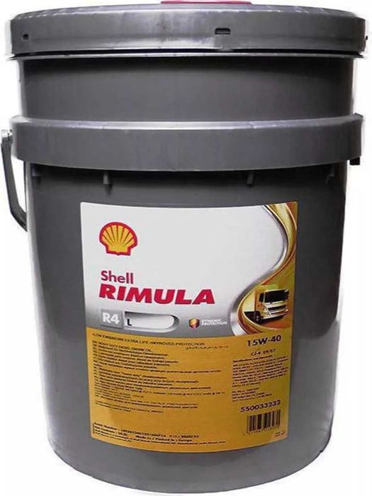 SHELL Rimula R4 L 15W-40 (20л)