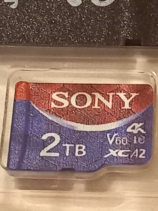 Card SONY  MicroSD 2 Tera