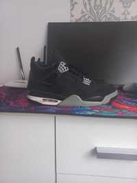 Jordan 4 black canvas