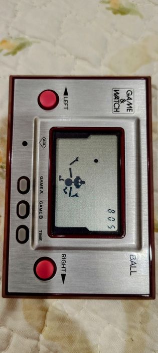 Ball game and watch