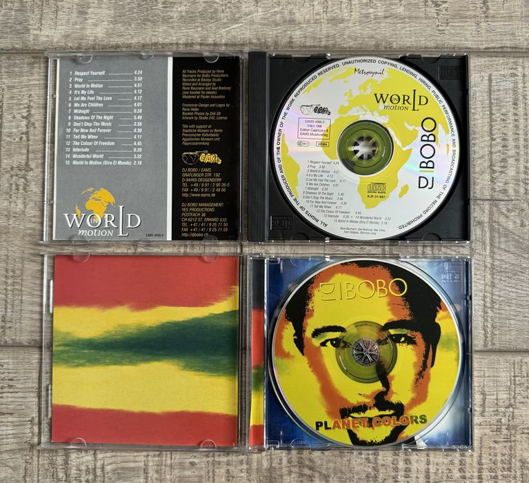 Lot 6 cd-uri Dj BOBO