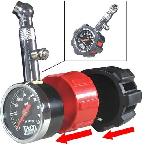 Нов Професионален манометър за гуми до 100 PSI, неръждаема стомана