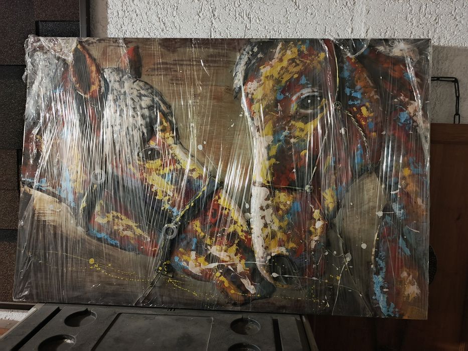 Эксклюзивная металлическая картина художника -кузнеца