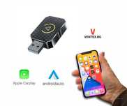 Безжичен адаптер за CarPlay и Android Auto за кола Bluetooth, WiFi