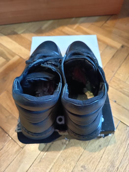 Мъжки боти от естествена кожа (набук)