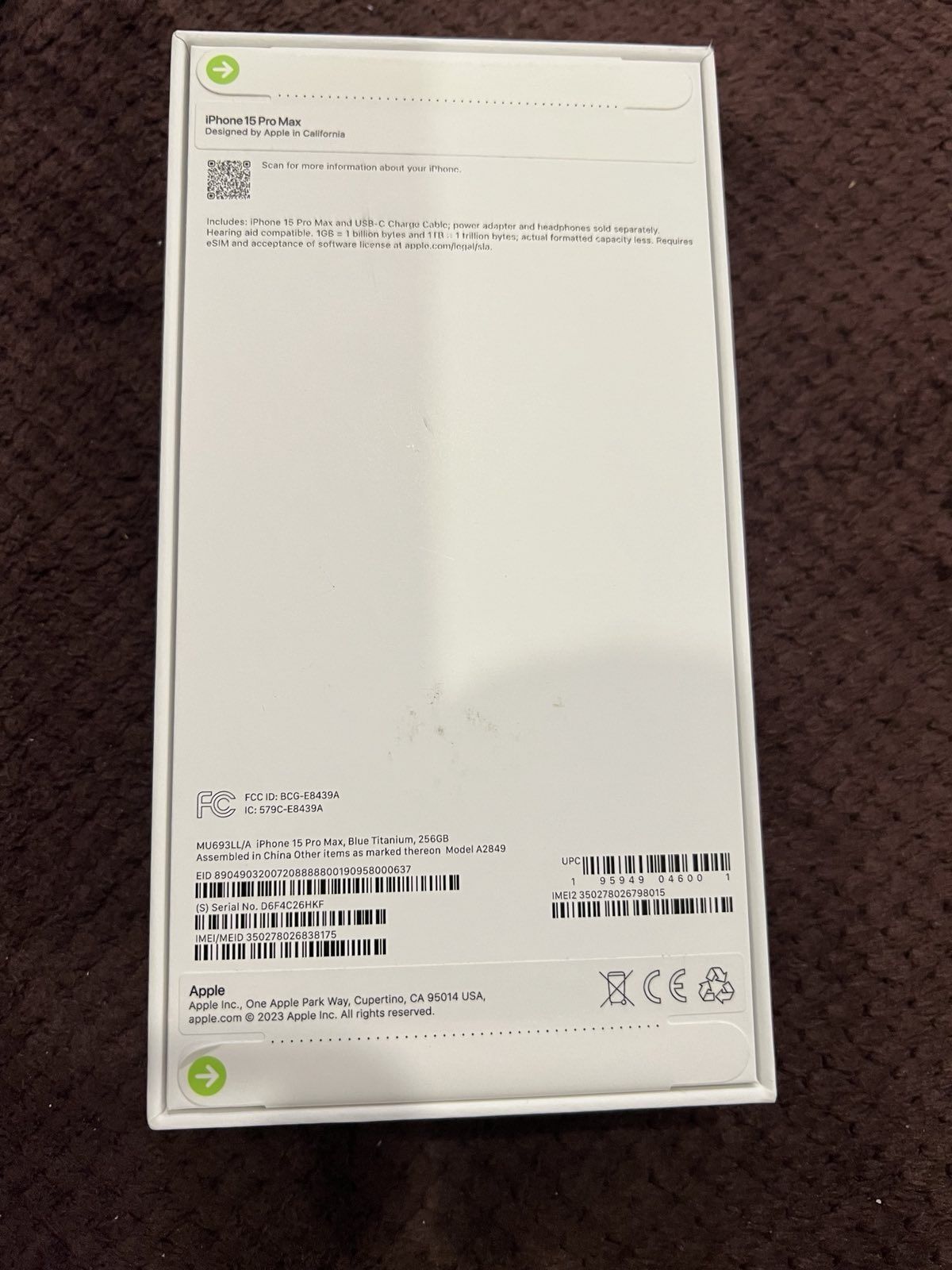 Iphone 15 Pro Max