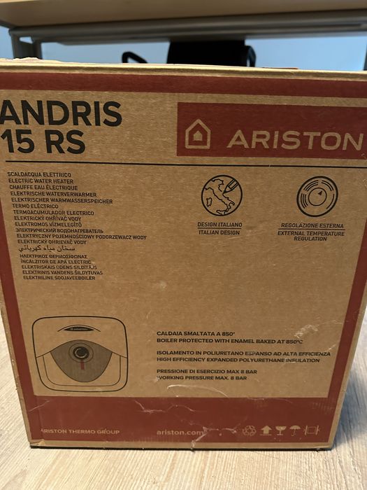 Бойлер Ariston Andris RS 15U/3 EU - под мивка