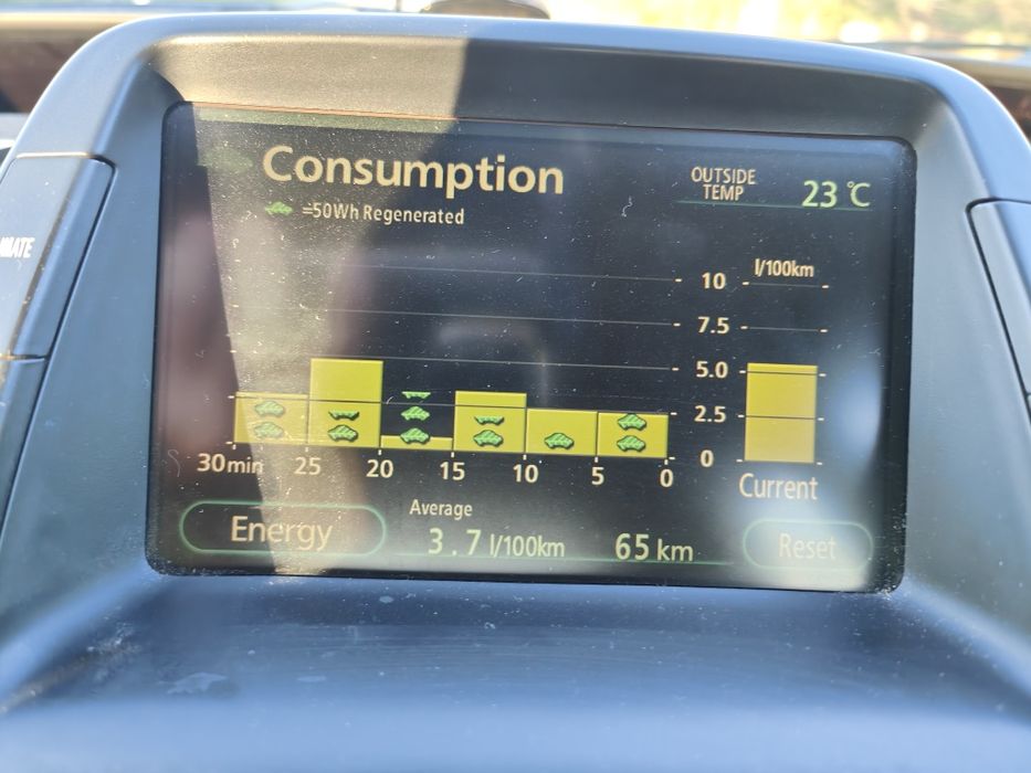 Toyota Prius 2007 gen 2 hibrid electric 250k km 110 CP ideala pt oras