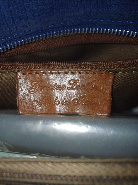 Итальянская замшевая сумка