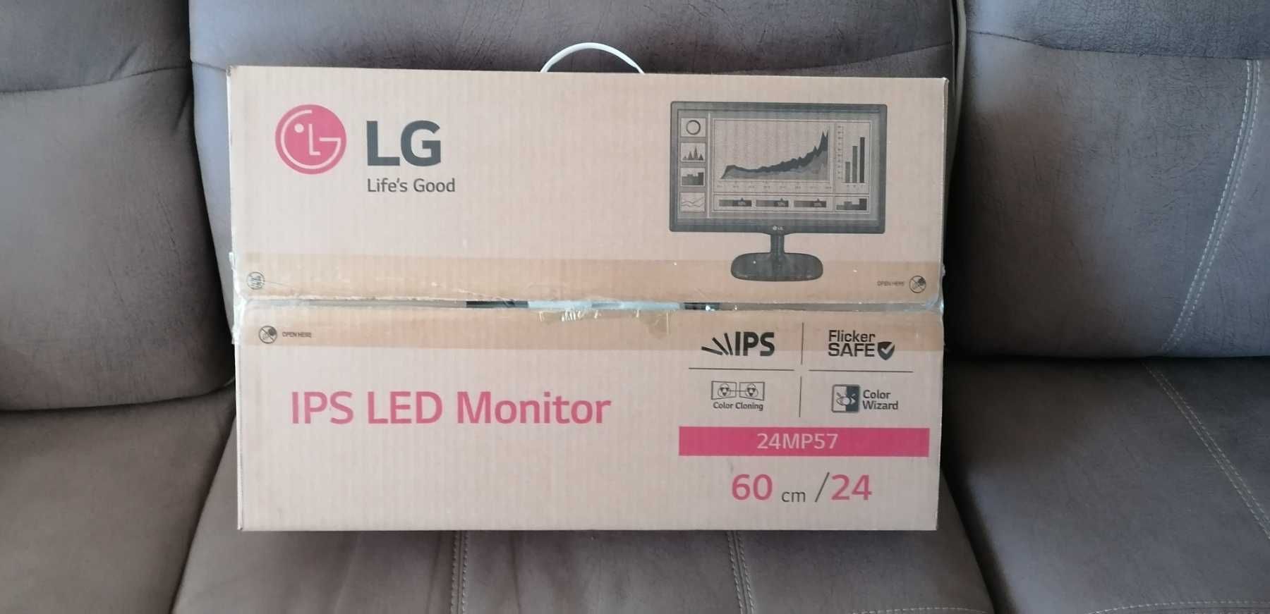 Монитор LG 24MP57VQ-P   IPS FHD/1920 x 1080/