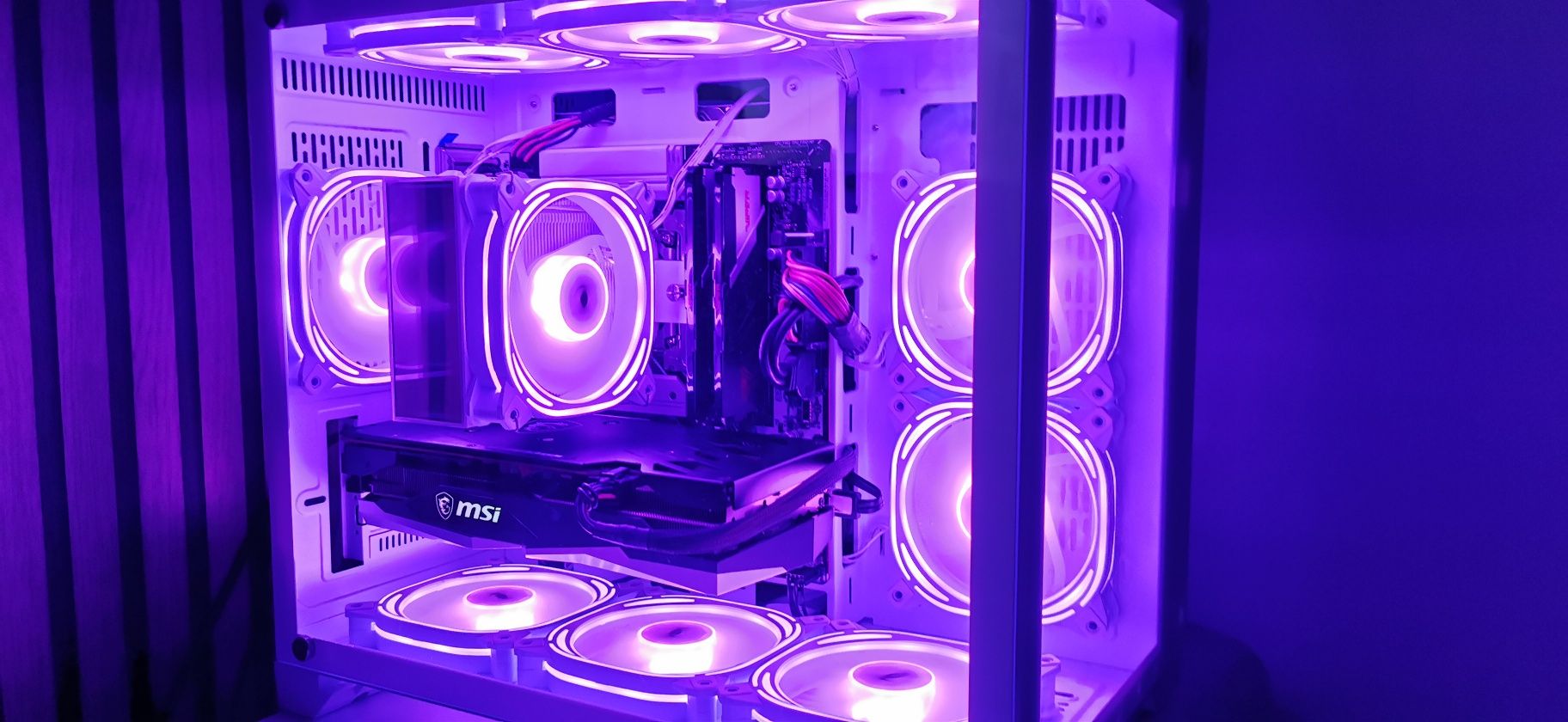 Sistem gaming: i5 14400F, B760MPro, 32gb ddr5, RX 6600XT, 650W, 10xRGB