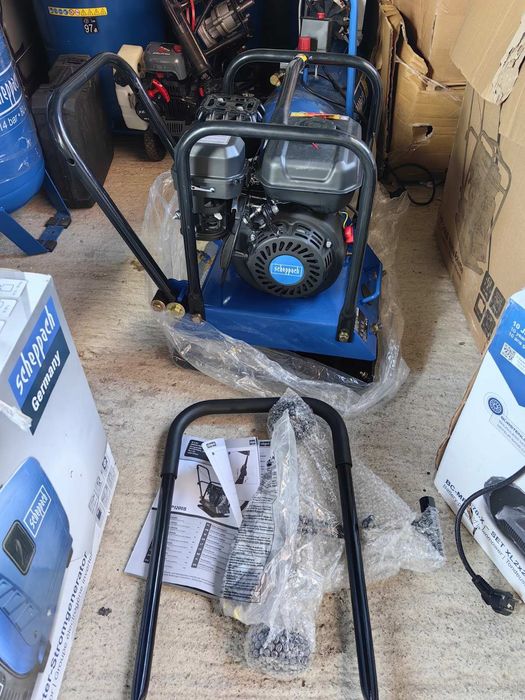 Виброплоча 15000N 6.5HP Scheppach HP1200S