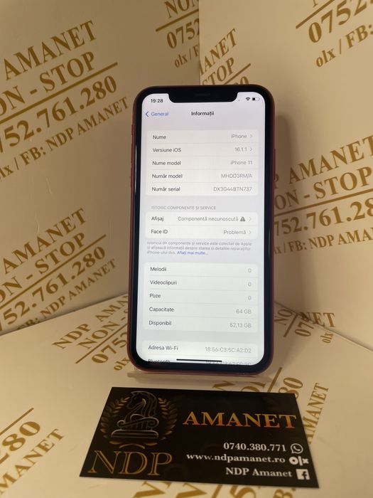 NDP Amanet Braila Iphone 11( 43420)