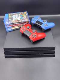 Playstation 4 Pro 1tb - 4k Full Hdr +2 controllere + pachet jocuri !