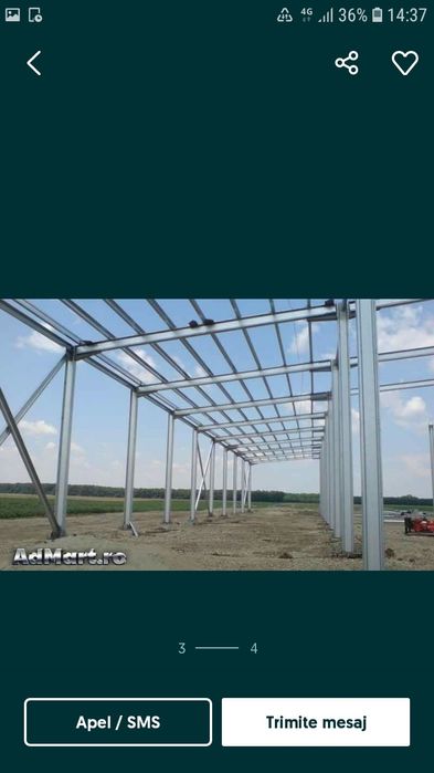 Facem hale metalice la comanda