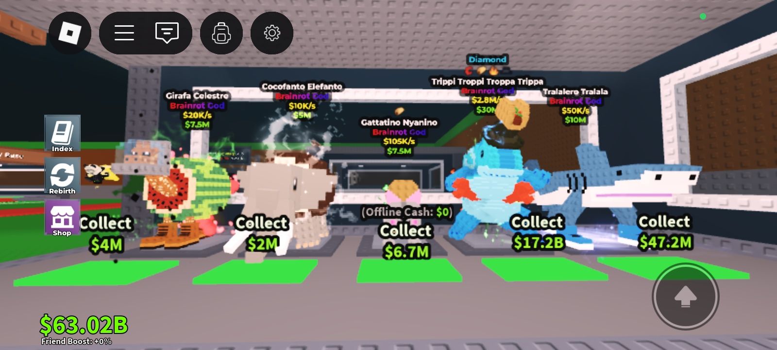 Steal brainrot pets