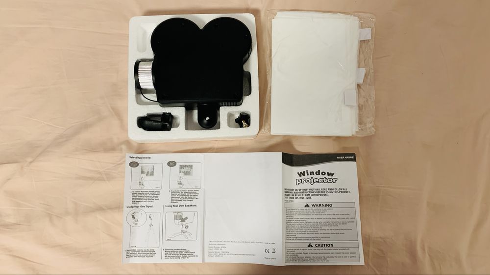 Vand proiector de fereastra .