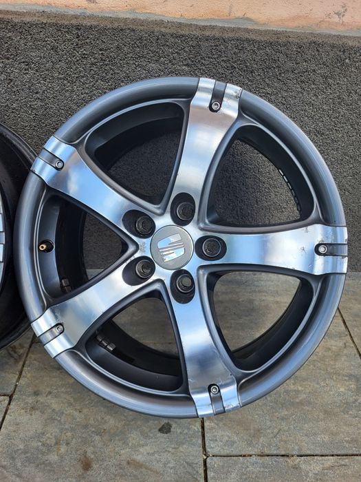 Jante originale aliaj Seat/Fondmetal 17 inci 5x112 et46 7Jx17H2