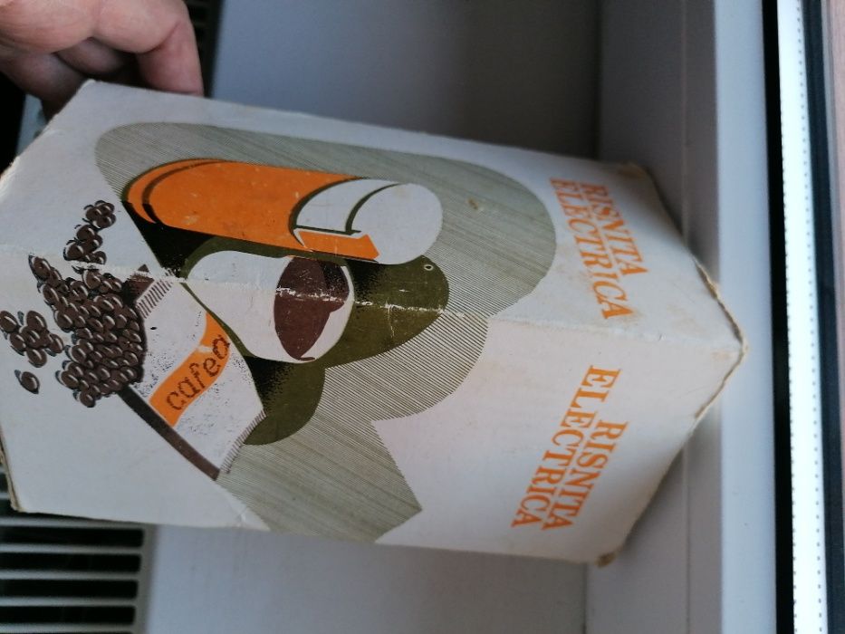 Cutie ambalaj din carton pt rasnita de cafea Electroarges.Comunista