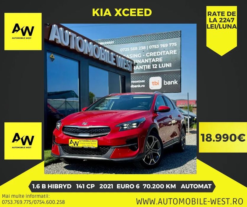 Kia XCeed Kia Xceed hibryd