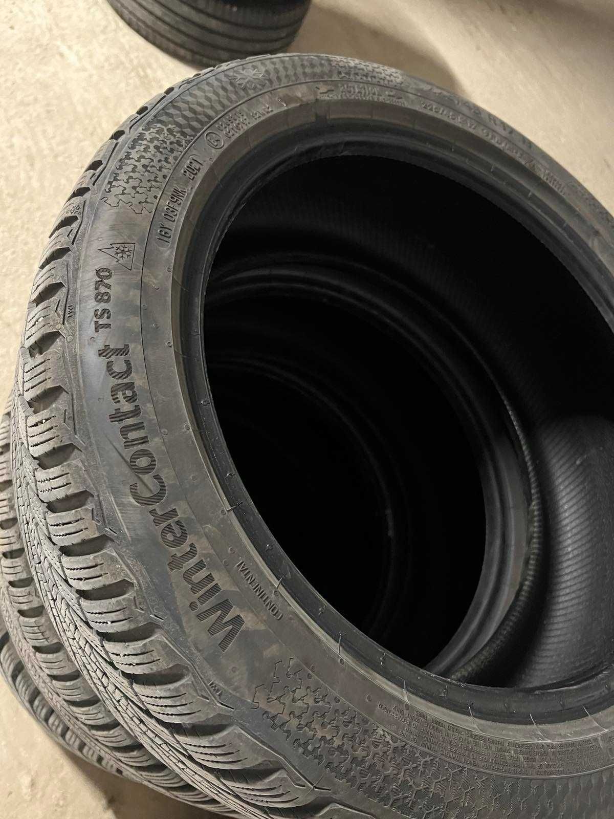 Зимни гуми CONTINENTAL WinterContact TS 870 - 4бр - отлично състояние!