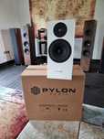Pylon Jasper Monitor 18 Boxe HiFi Bookshelf Noi, Cutie, Garantie, Alb