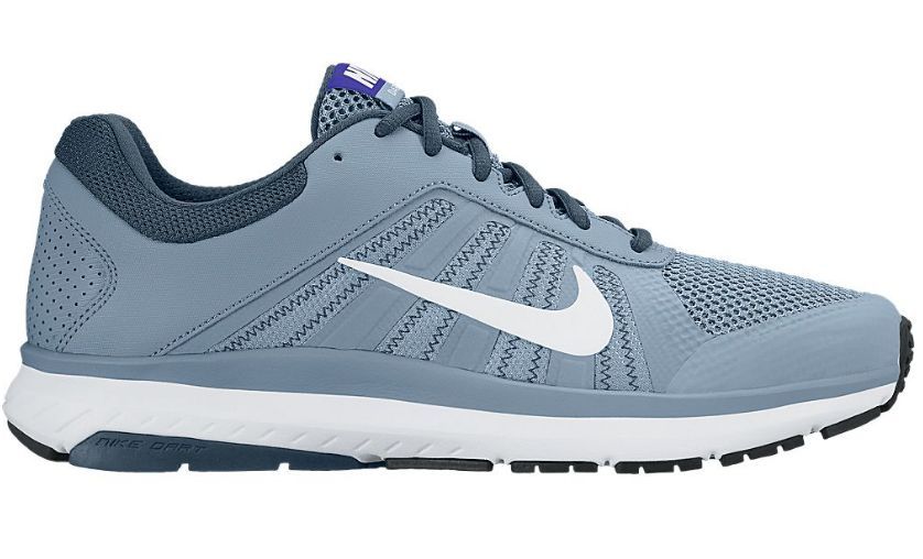 adidasi Nike Dart 12, Alb/Gri/Bleu, 44 -> NOU, SIGILAT