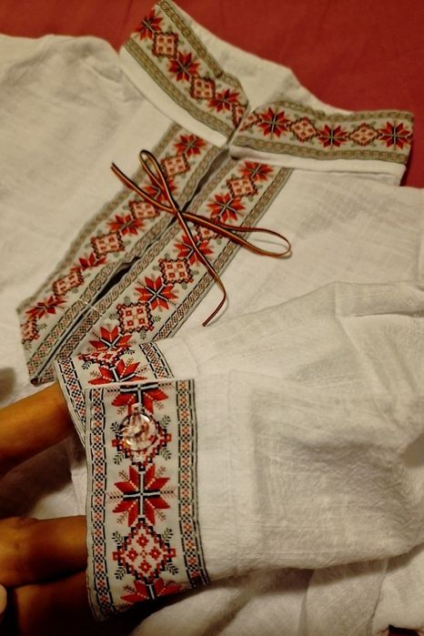 Vesta traditionala cu ie bumbac