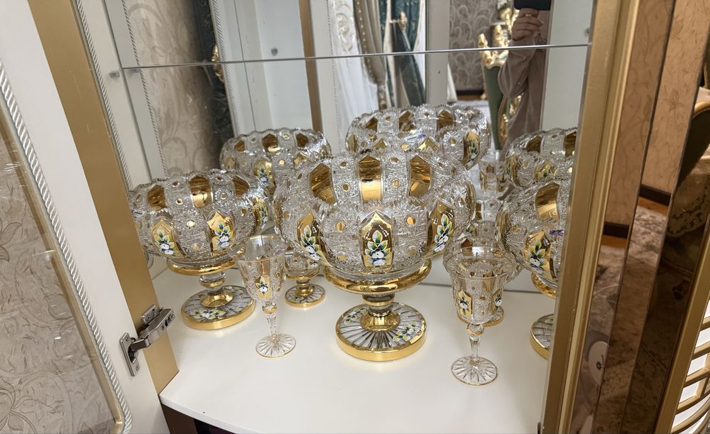 Чехия хакикий хрусталь богема