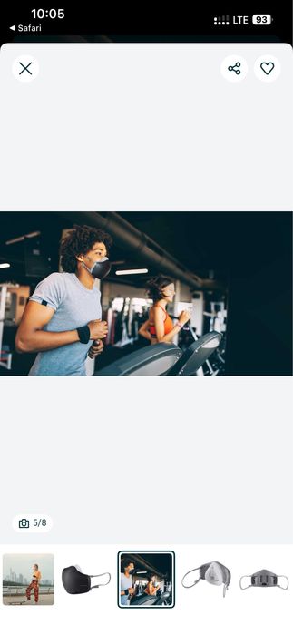 Носимый очиститель воздуха LG