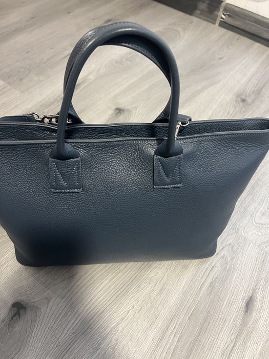 Vand geanta Victoria maxi , dark denim , Laura Maxim