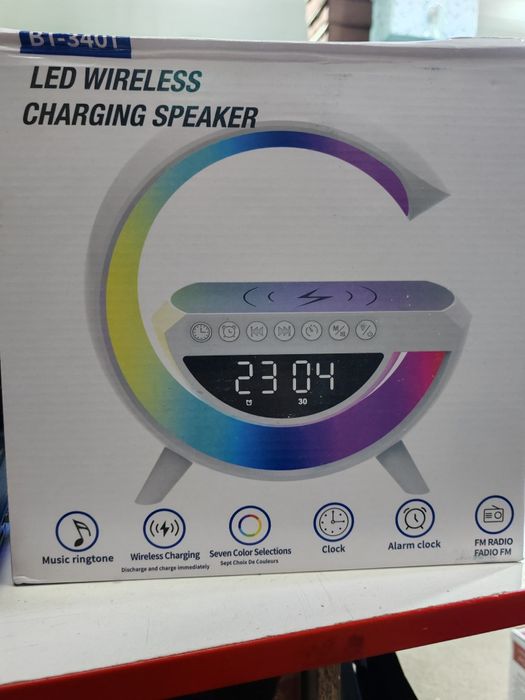 Продаётся led wireless charging speaker