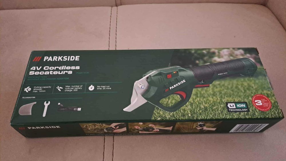 Акумулаторна ножица Parkside
