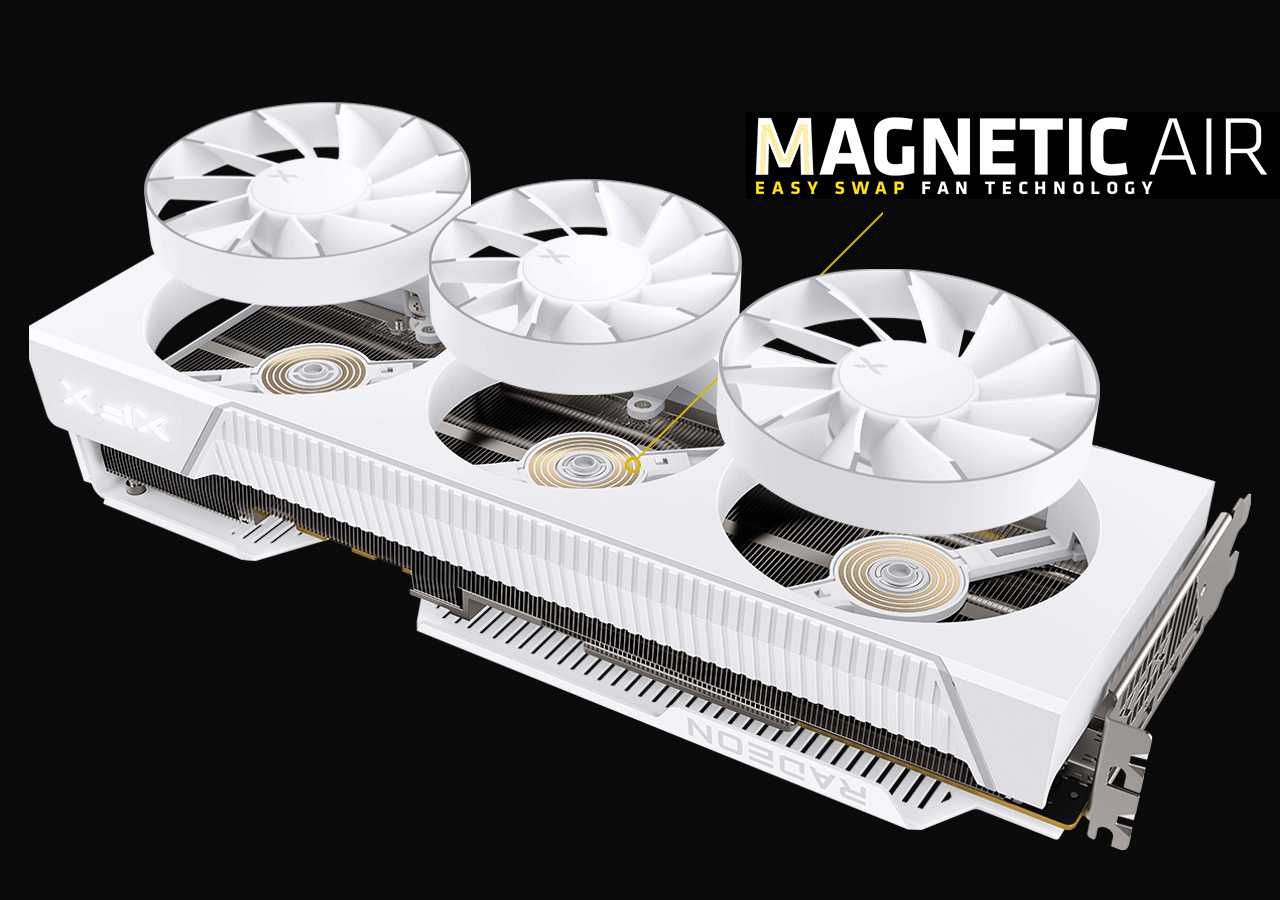 XFX RX 7800 XT  Magnetic Air White  limited edition