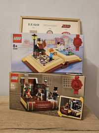 Lego 40410 Charles Dickens и 40291 Hans Christian Andersen книга