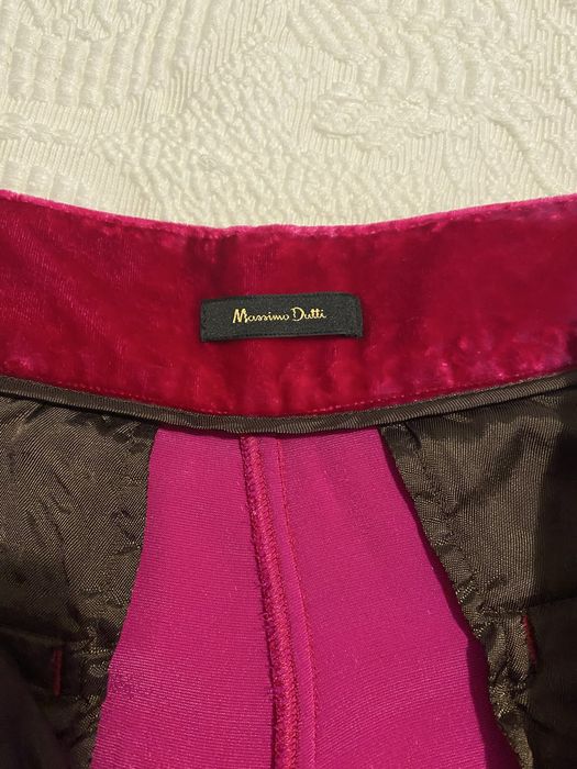 Pantaloni Massimo Dutti matase naturala