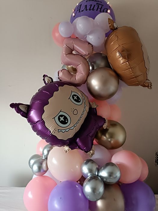 Празнична украса с балони