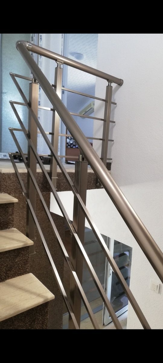 Balustrade din aluminiu eloxat