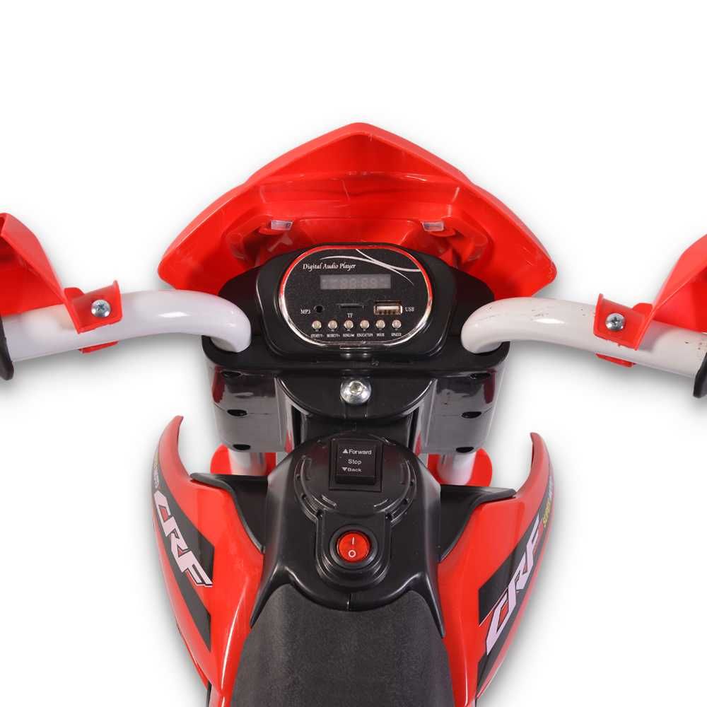 Детски Акумулаторен Мотор SUPER MOTO, 6V7Ah, LED светлини