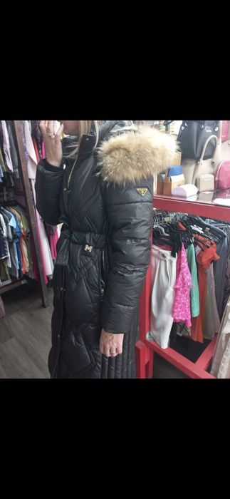 Geaca  2 in 1 se face si vesta nr s blana naurala 100%