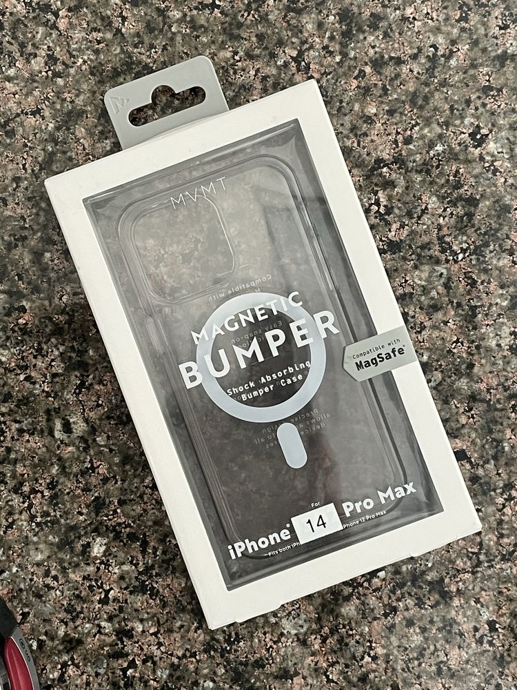 2 в 1 противоударный силиконовый чехол для iPhone 14 Pro Max с MagSafe