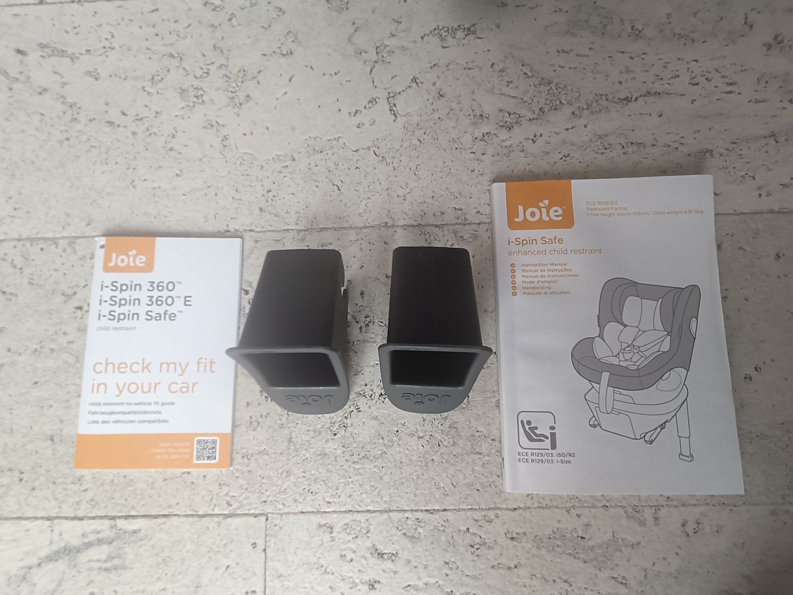 Scaun auto Joie i-Spin Safe, 40-105 cm, testat ADAC - stare excelentă