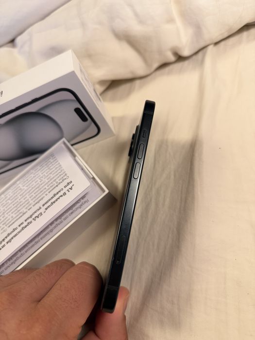 Iphone 15 с гаранция А1 128гб / gb черен