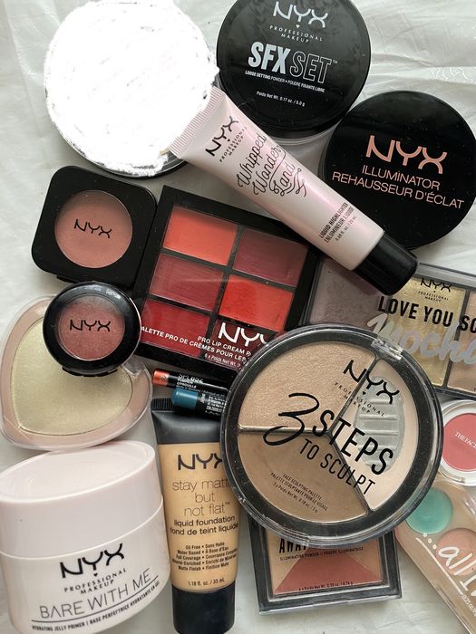 Тени Хайлайтер помада румяна Тональный Праймер NYX