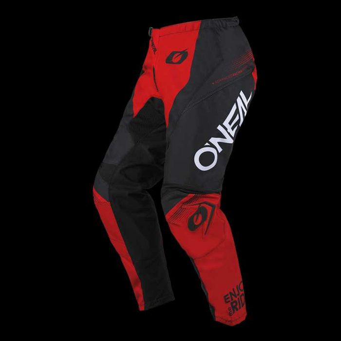 Мотокрос брич O'NEAL ELEMENT RACEWEAR Black/Red V.25