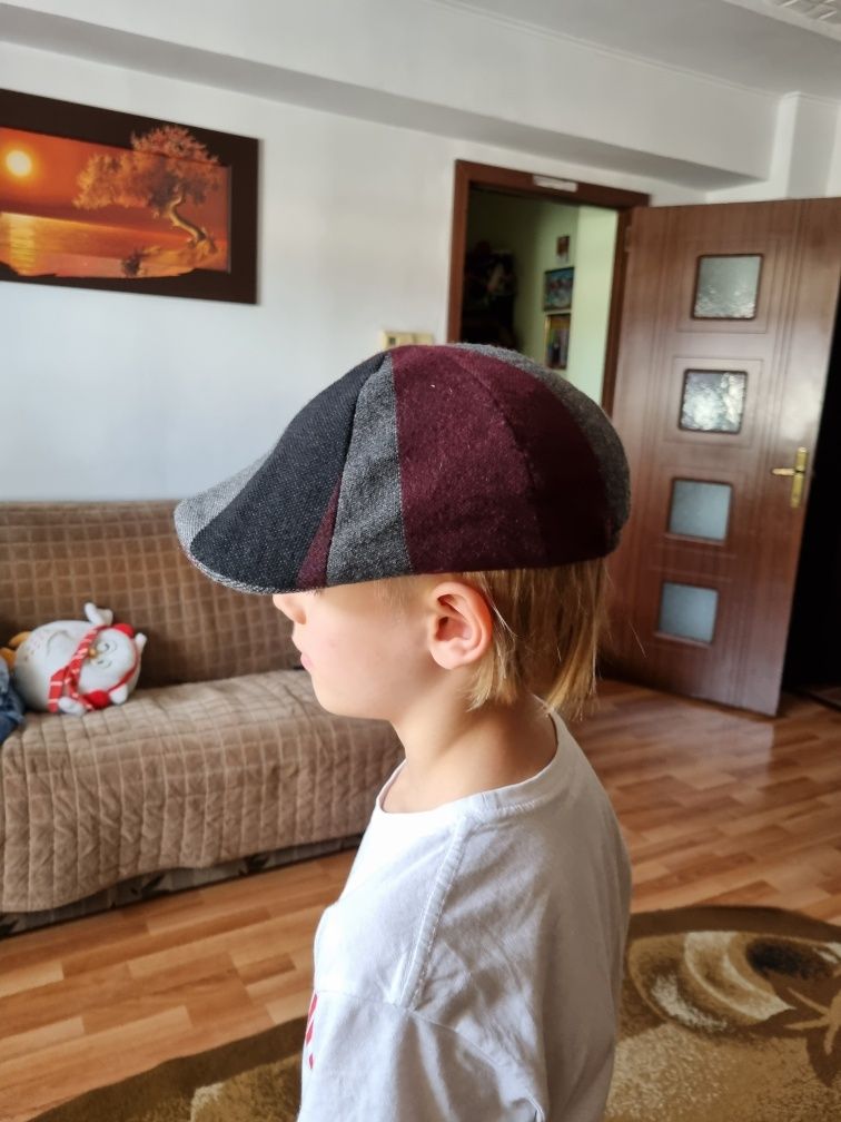 Sapca / Basca / Pălărie copii Lână - Made in Italy - S (6-7 ani)
