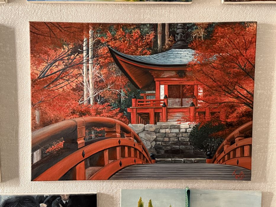 Картина портрет маслом по фотографии ручная работа