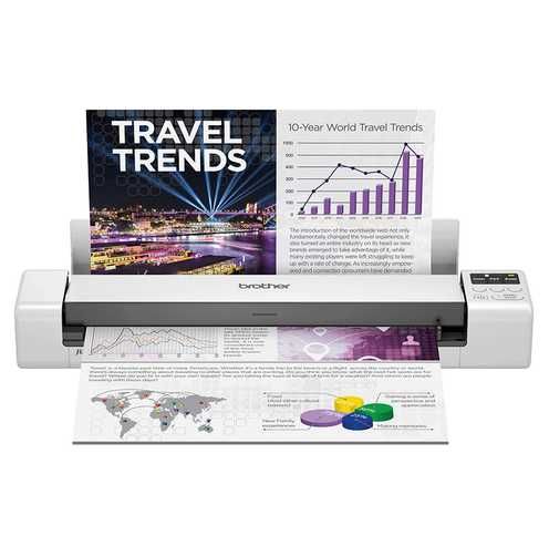 Преносим скенер с двустранно сканиранес с WiFi Brother DS-940DW