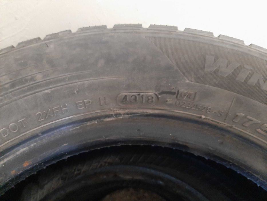 4 бр 175 70 13 Hankook  зимни
