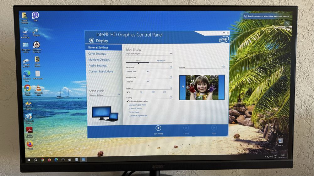Монитор ACER 27 инча